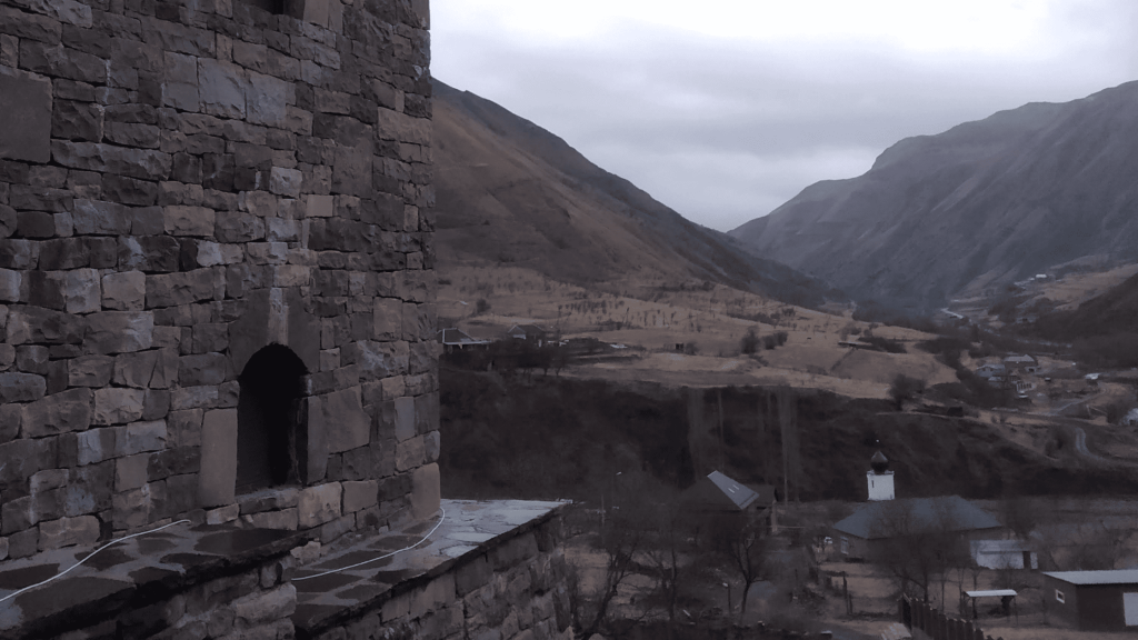 itoum kale village de montagnes tchetchenie