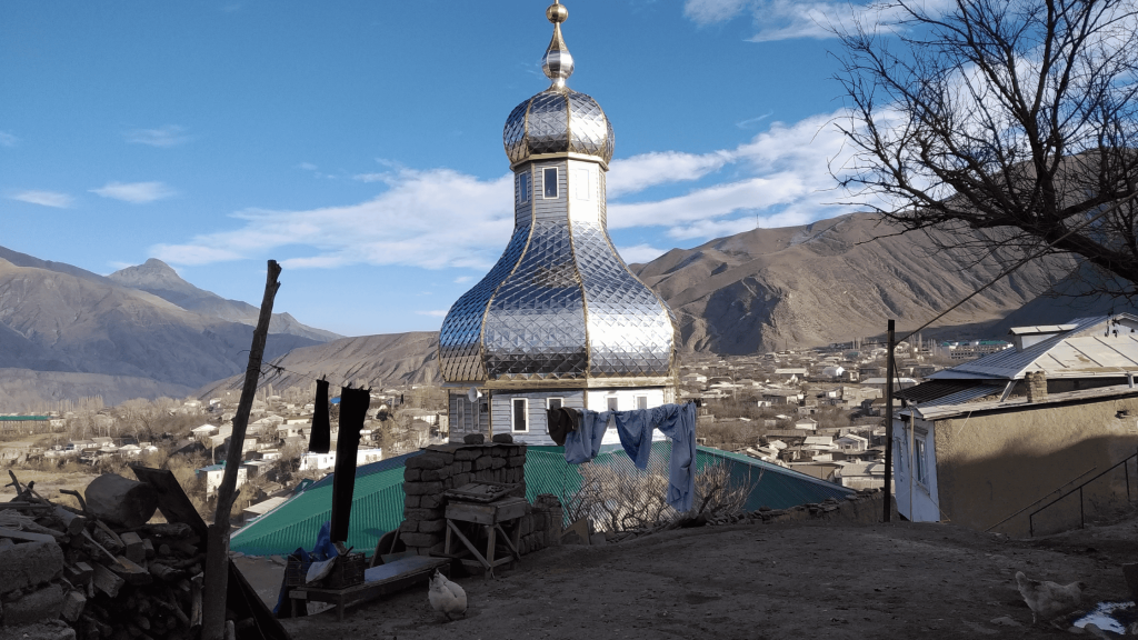 akhty lezgin village mosque dagestan