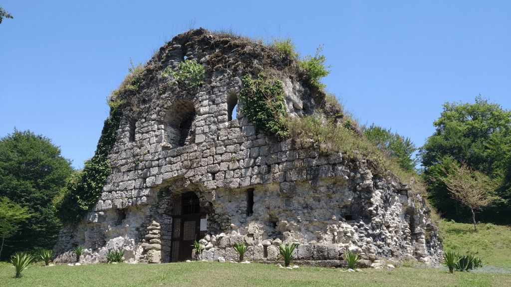ancient church abkhazia ruins
