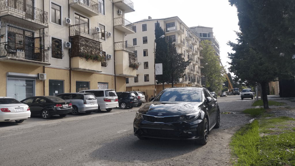 car without license plate sukhumi abkhazia