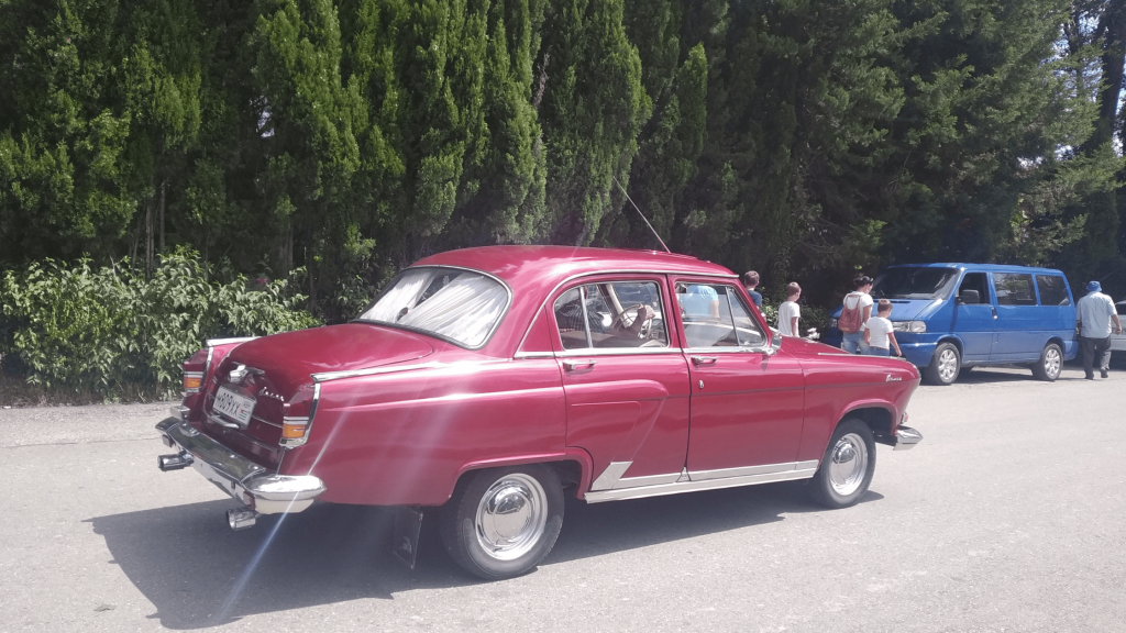 classic volga car abkhazia