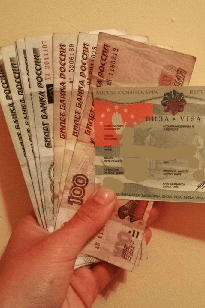 money visa abkhazia