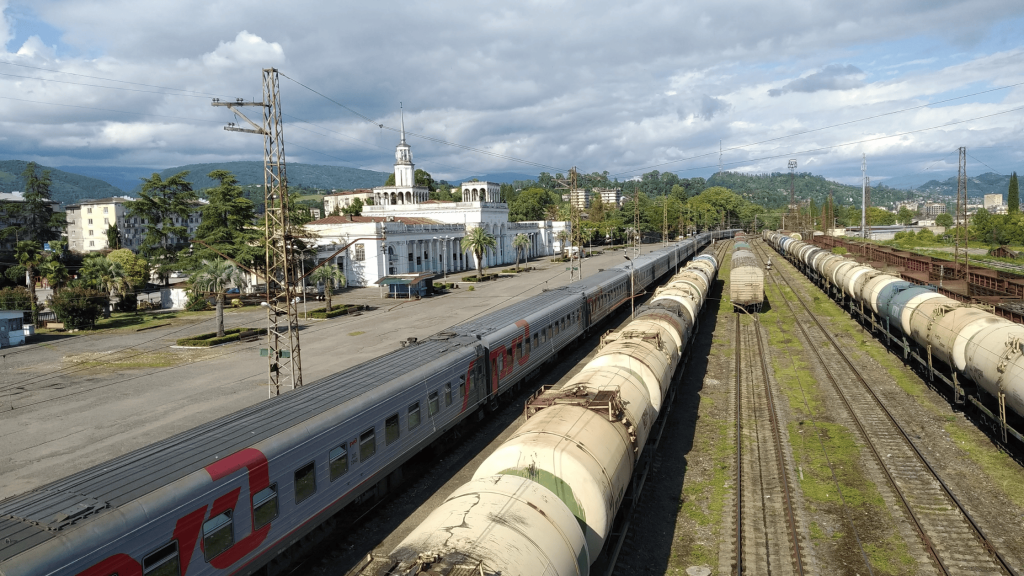 sukhumi train station abkhazia