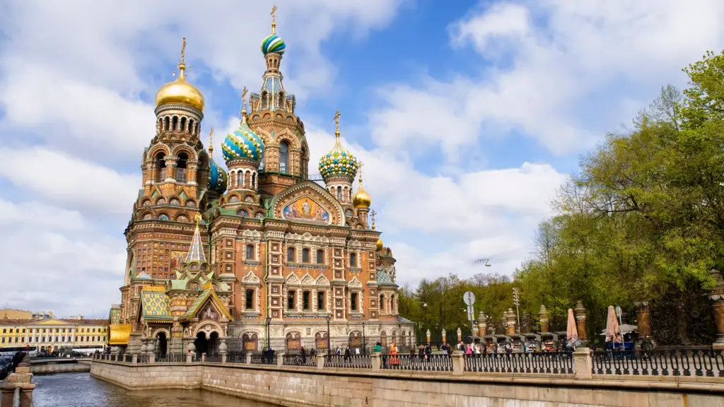 Church of the savior on spilled blood
