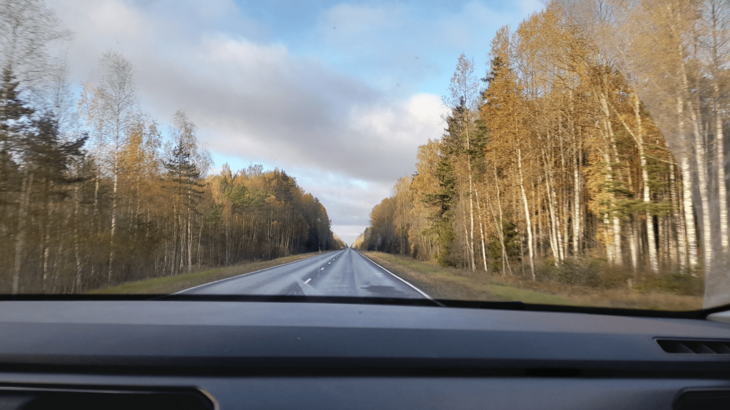 route foret frontiere shumilkino