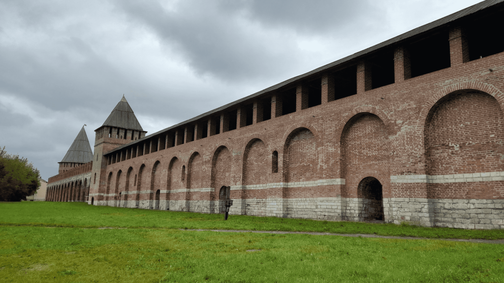 Smolensk Fortress Wall with medieval towers – historic site to visit in Smolensk Russia