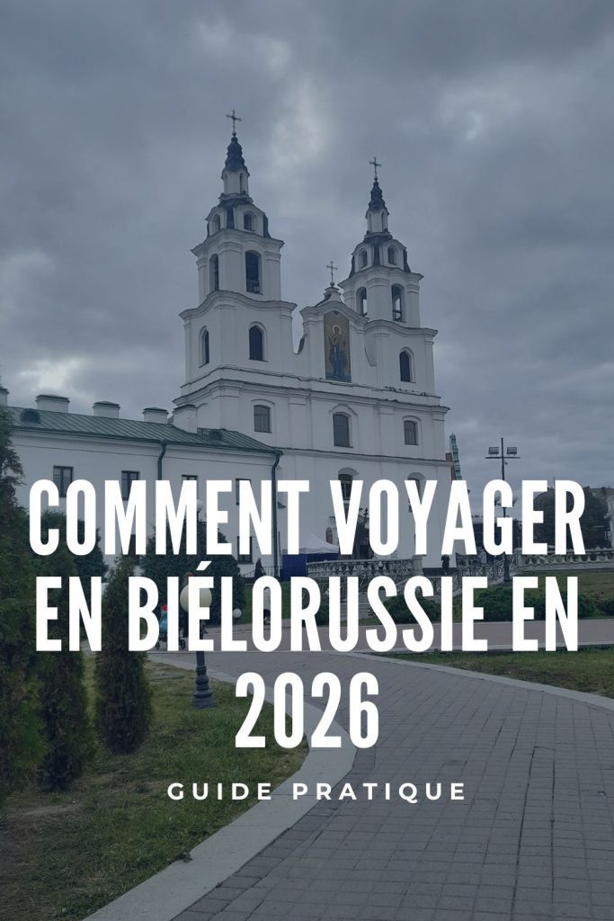 Église à Minsk illustrant un guide pratique pour voyager en Biélorussie en 2026
