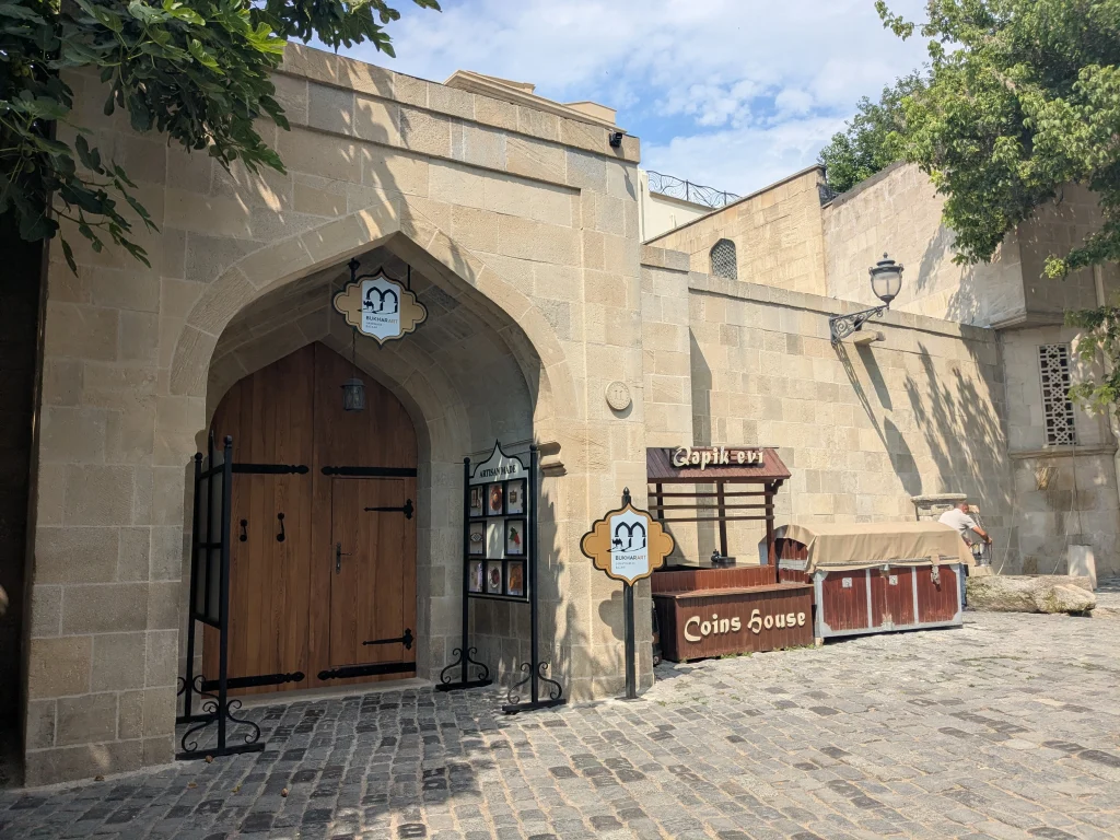 Historic Bukhara Caravanserai in Baku Old City