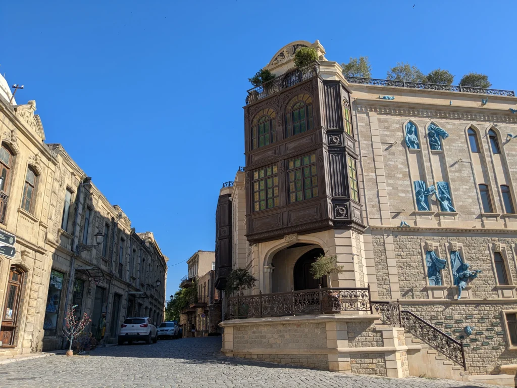 icherisheher historic building baku