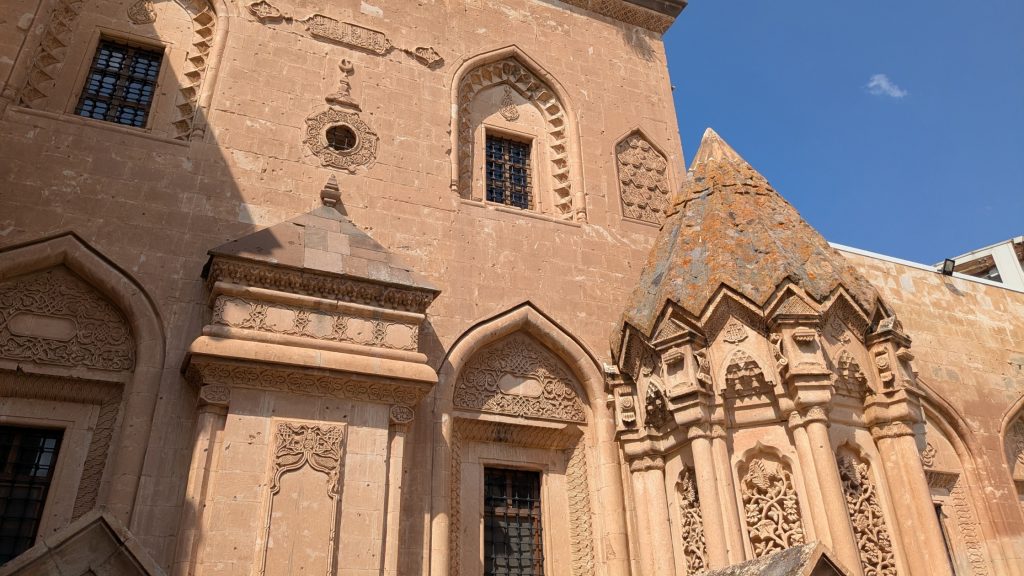 ishak pasha palace interior carved stonework