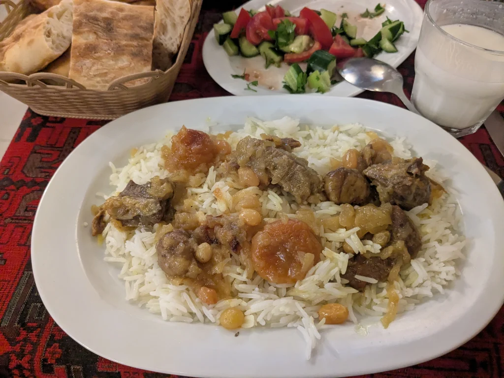 qara plov xezer restaurant baku