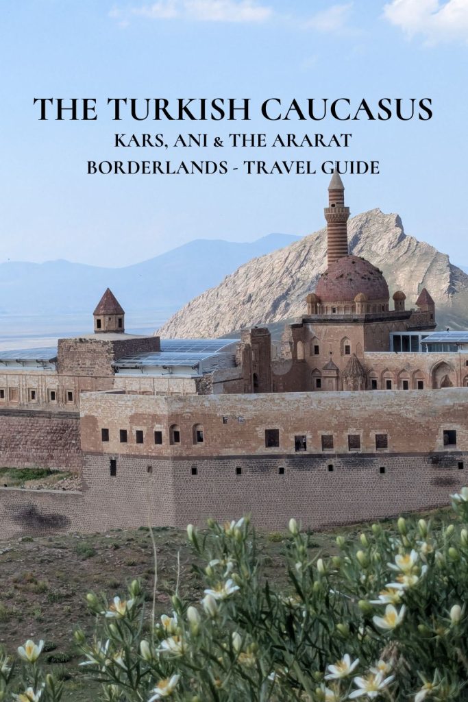 Landscape in the Turkish Caucasus near Kars and Mount Ararat, showcasing the route through Kars, the ancient ruins of Ani and the Ararat borderlands.