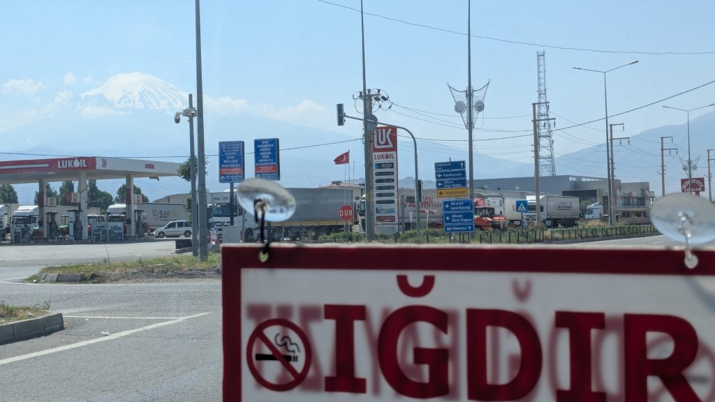 vue ararat bus igdir dogubayazit turquie